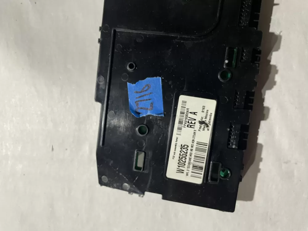 Whirlpool Dryer Display Control AZ202118 | KM2716