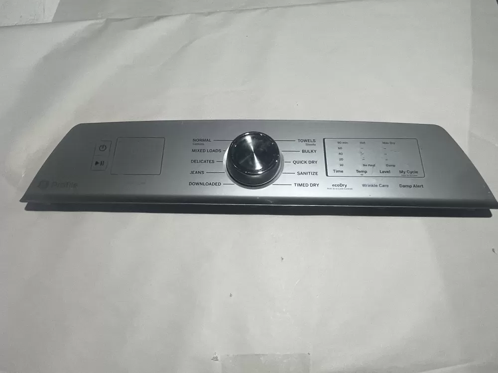 GE Dryer Touchpad Control Panel | WE22X33126 | 234D2996G006 AZ136936 | Wmv742