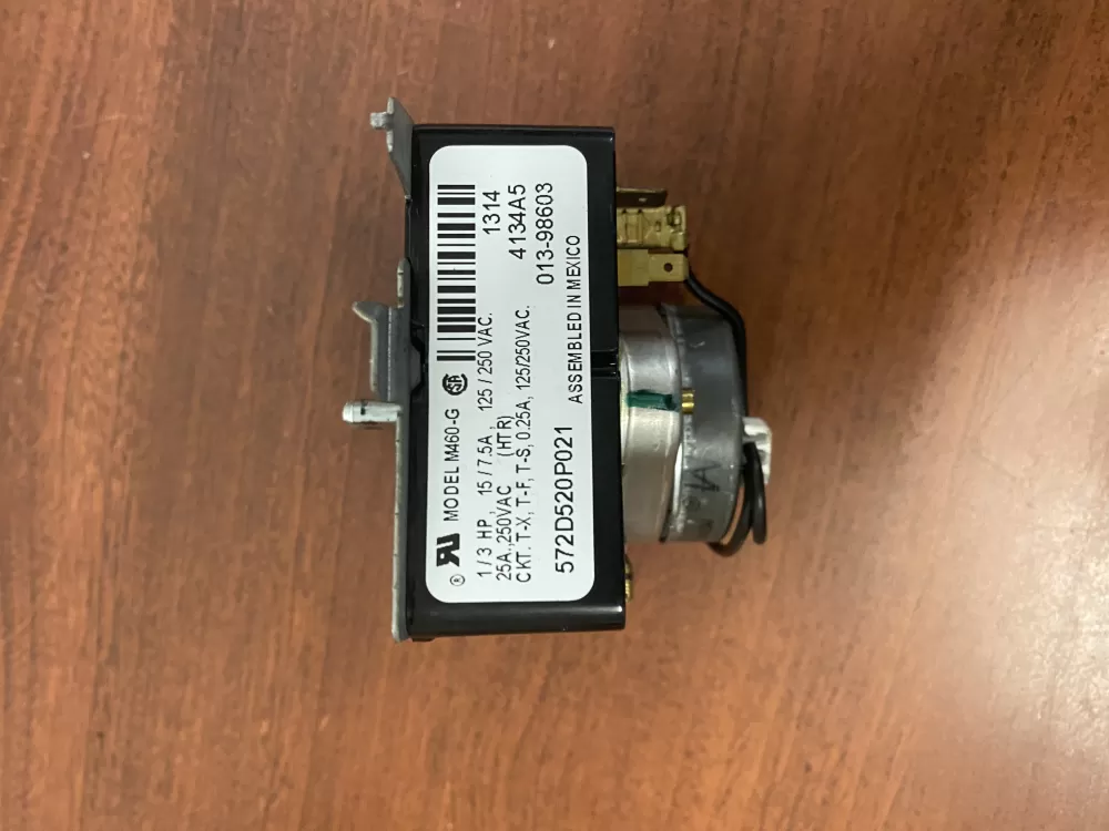 GE 572D520P021 WE4M271 Dryer Timer