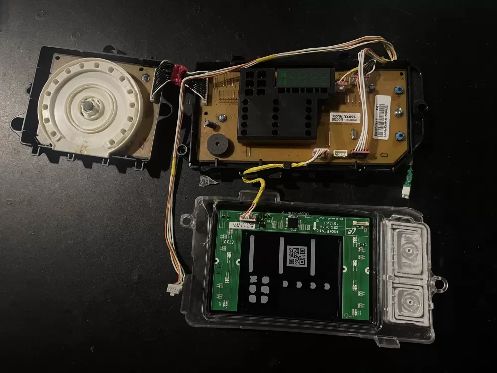 Samsung DC92-01607J DC94-06643A Dryer UI Control Board AZ27677 | KMV134