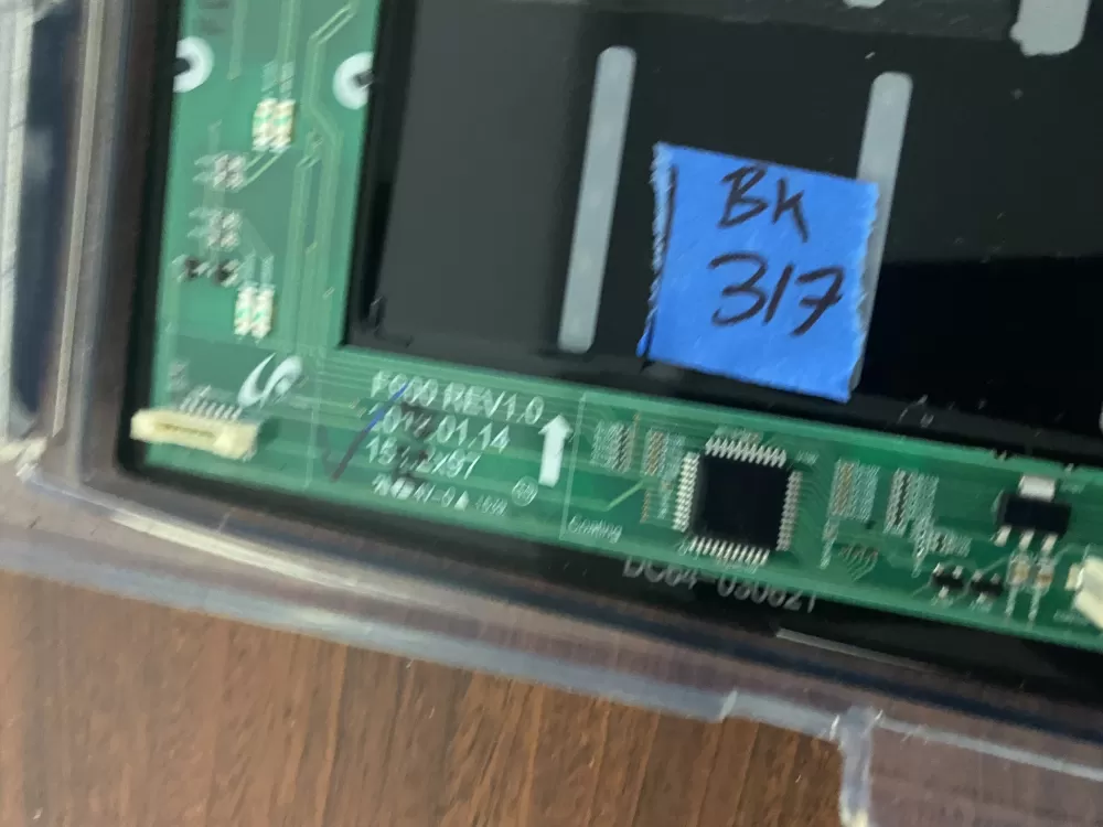 Samsung DC93 00376D Washer Control Board AZ27254 | BK317