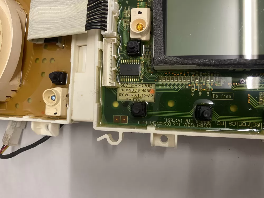 LG 6870EC9236A 6871ER2020B Washer Control Board AZ224890 | BKV372