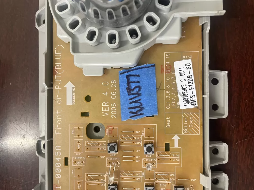 Samsung DC41-00045A AP4201750 AP3966842 Dryer Control Board AZ38137 | KMV377