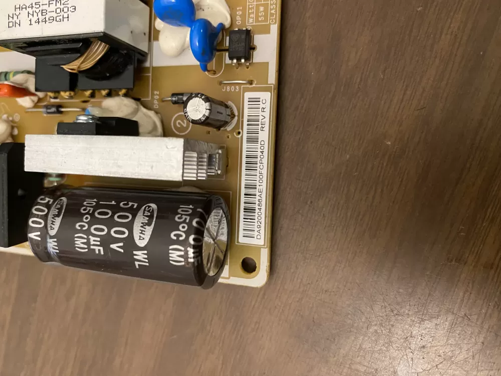 Samsung DA92-00486A AP5914912 Refrigerator Control Board AZ103220 | BK1016