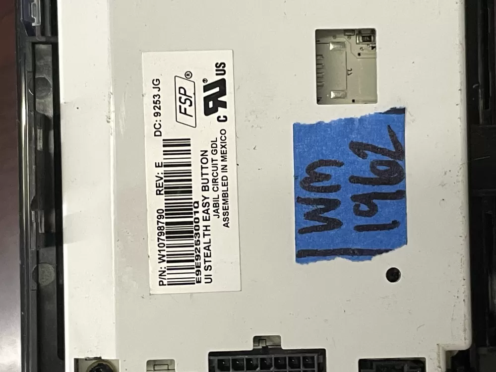 Whirlpool W10798790 W10822646 Control Board AZ87439 | Wm1962