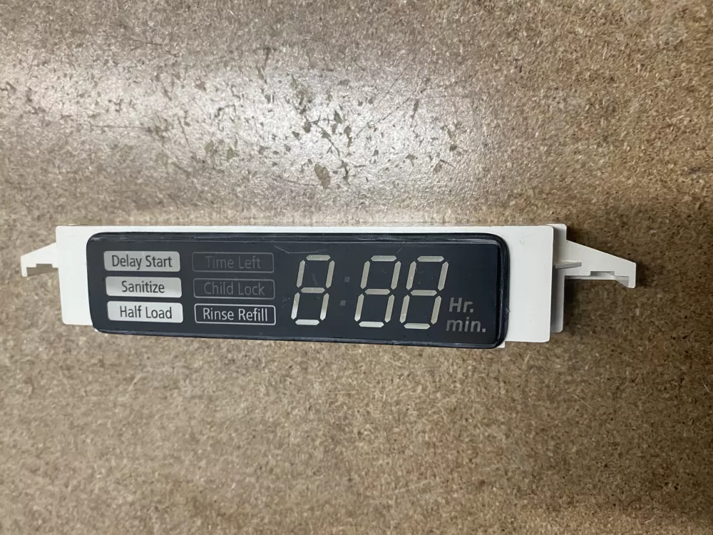 Samsung CSV-25038B7 Dishwasher Control Board LCD Display