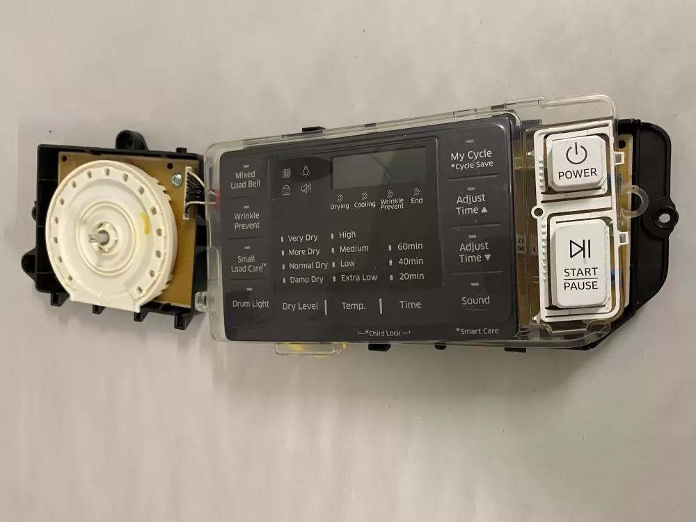 Samsung DC92-01607H DC9201607H Dryer Control Board Interface