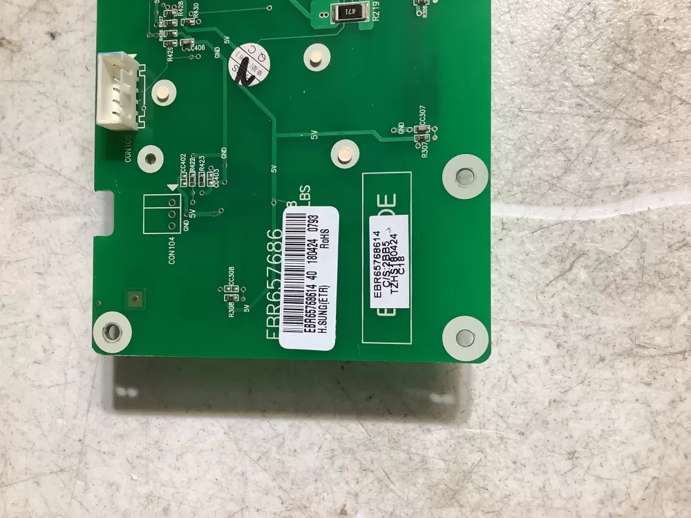 LG EBR65768614 Refrigerator Control Board Dispenser AZ120705 | BG2217