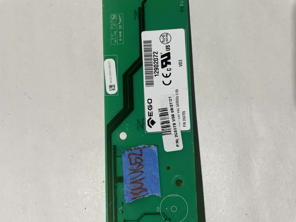 SpeedQueen 205078P Washer Control Board Speed Queen AZ123455 | KMV652