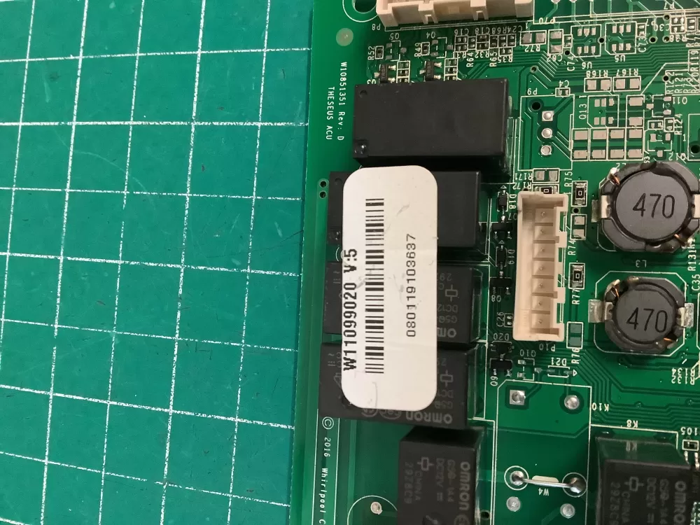 Whirlpool Refrigerator Electronic Control Board W10867574 AZ227898 | NR195