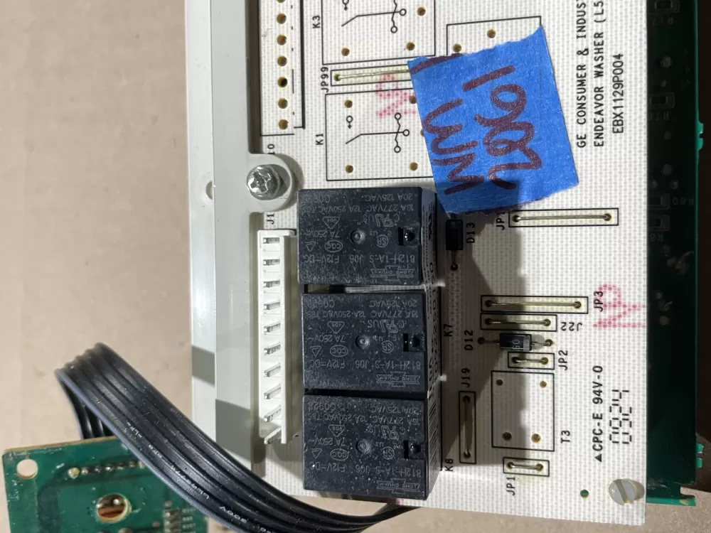 GE 175D5261G023 EBX1129P004 WH12X10439 Washer Control Board AZ64053 | Wm2061