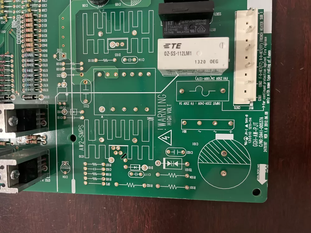 Samsung DA92 00355B Refrigerator Control Board AZ57302 | KM2053