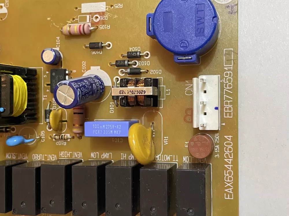 LG EBR77659113 Microwave Main Control Board AZ179439 | KM683