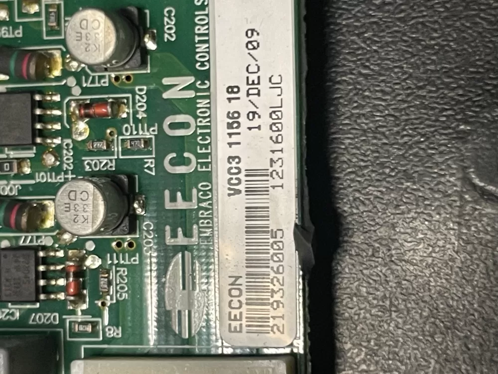 Frigidaire GE 219326005 Refrigerator Control Board AZ20200 | WM1072