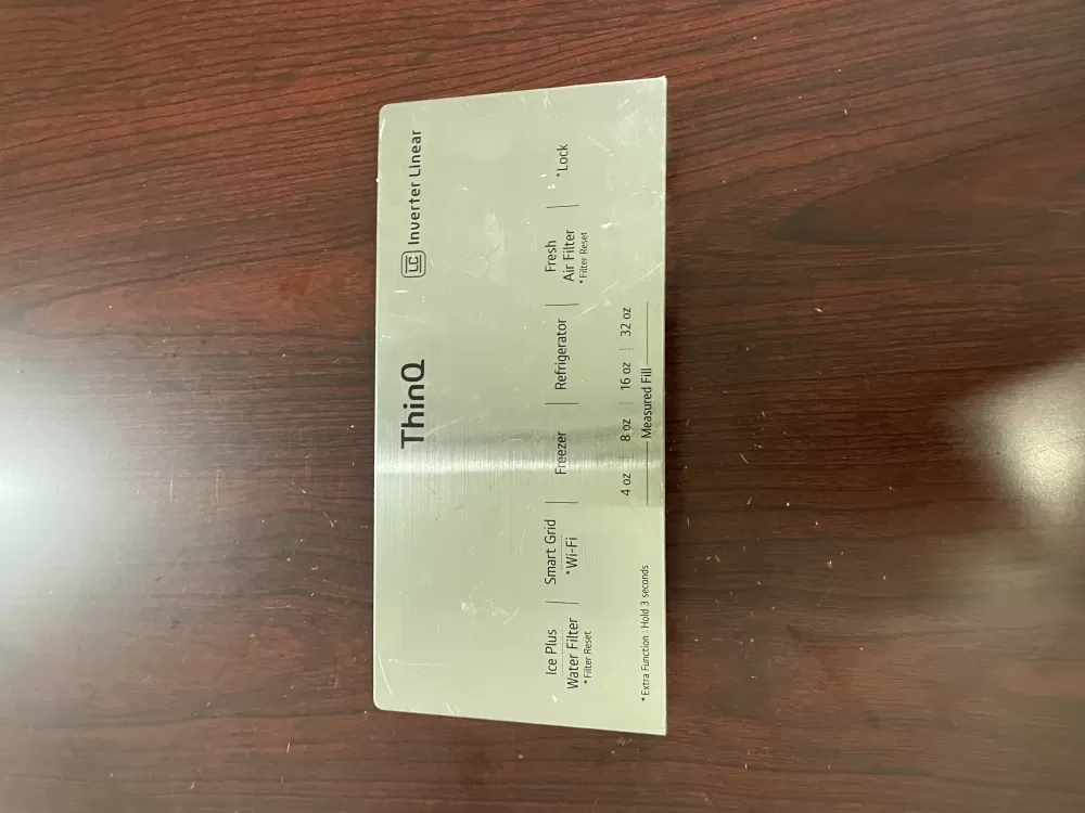 LG EBR89301502 EAX69049201 Refrigerator Control Board Ui Display