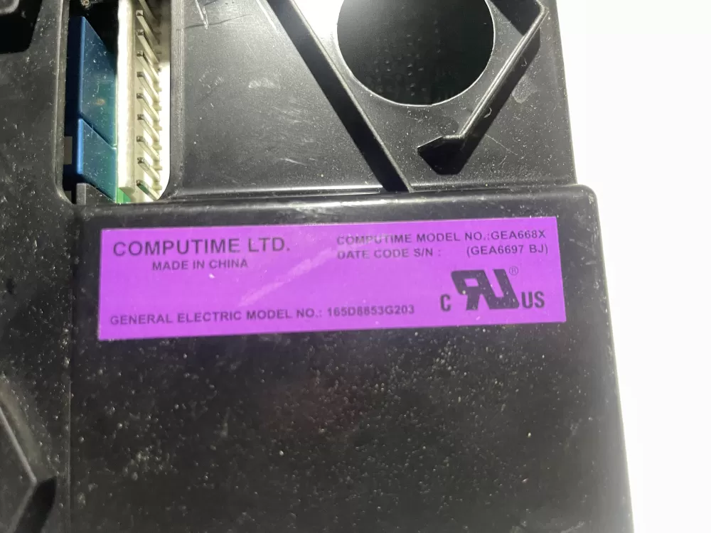 GE Dishwasher Control Board 165d8853g203. #120 AZ121074 | Wm2224