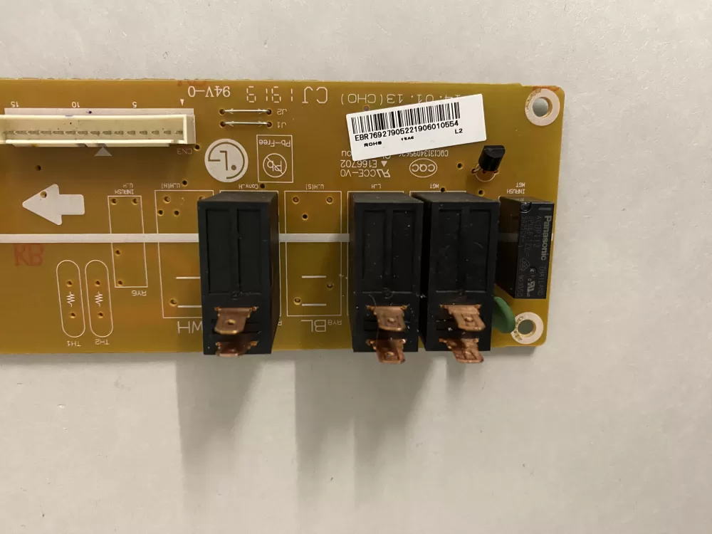 GE Oven Relay Board EBR76927905 AZ209252 | BK178