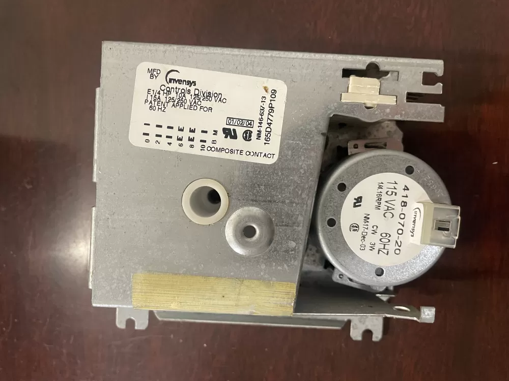 GE 165D4779P109 Dishwasher Timer AZ41736 | KM1727