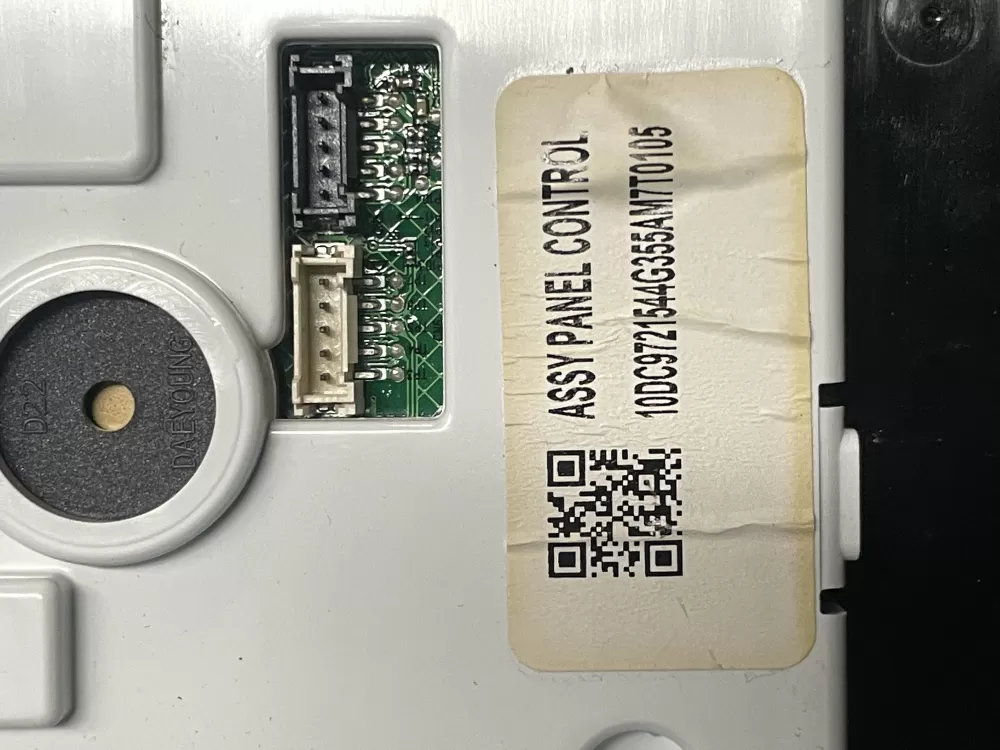 Samsung DC64-03825G Washer Control Board Panel Console Display AZ14523 | V352