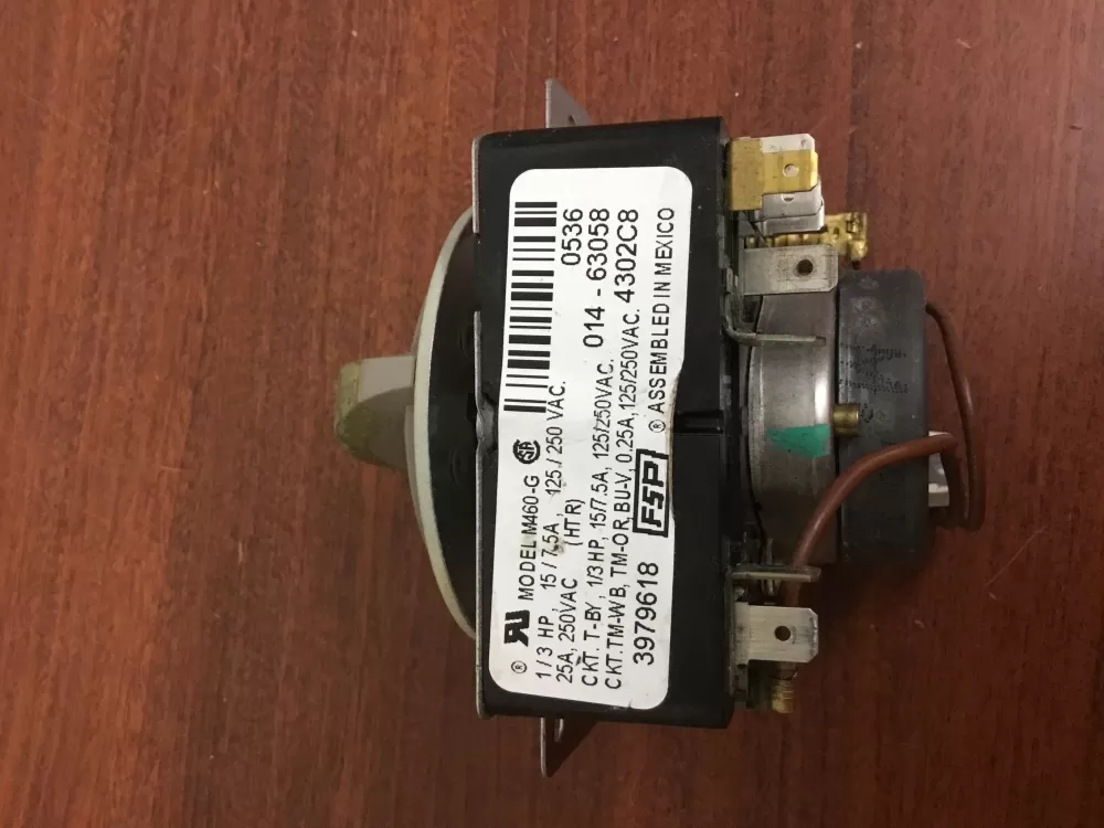 Whirlpool Amana Admiral AP6009056 3979618 3979618R Dryer Timer AZ29100 | NR119