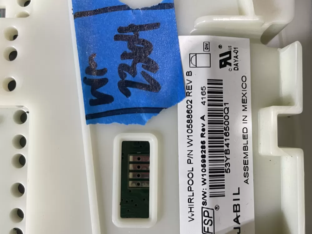 Whirlpool W10375804 W10479765 Dishwasher Control Board AZ188320 | Wm2364