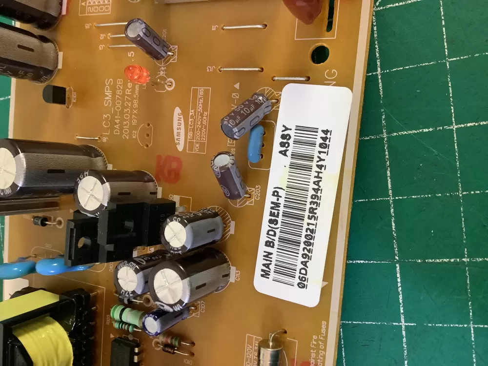 Samsung DA92 00215R Refrigerator Control Board Inverter AZ200376 | NR2783