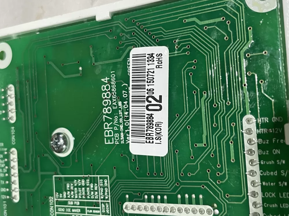 Kenmore EBR78988402 Refrigerator Display Power Control Board AZ152376 | Wm915