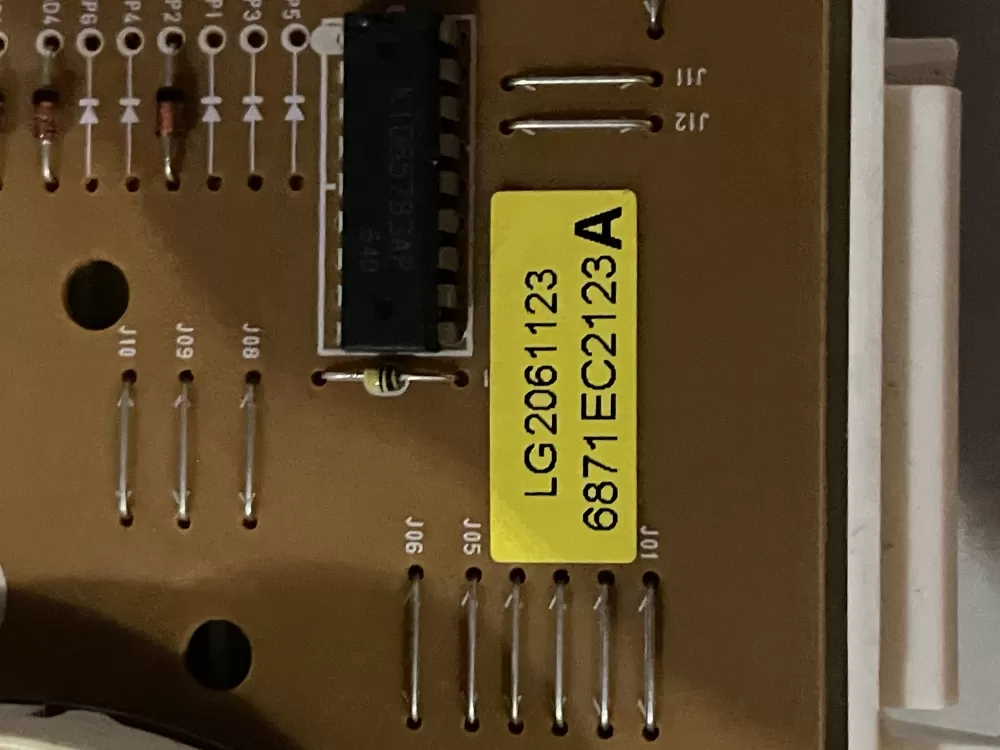 LG 6870EC9220 6870EC9221A Washer Control Board AZ33828 | Wmv371