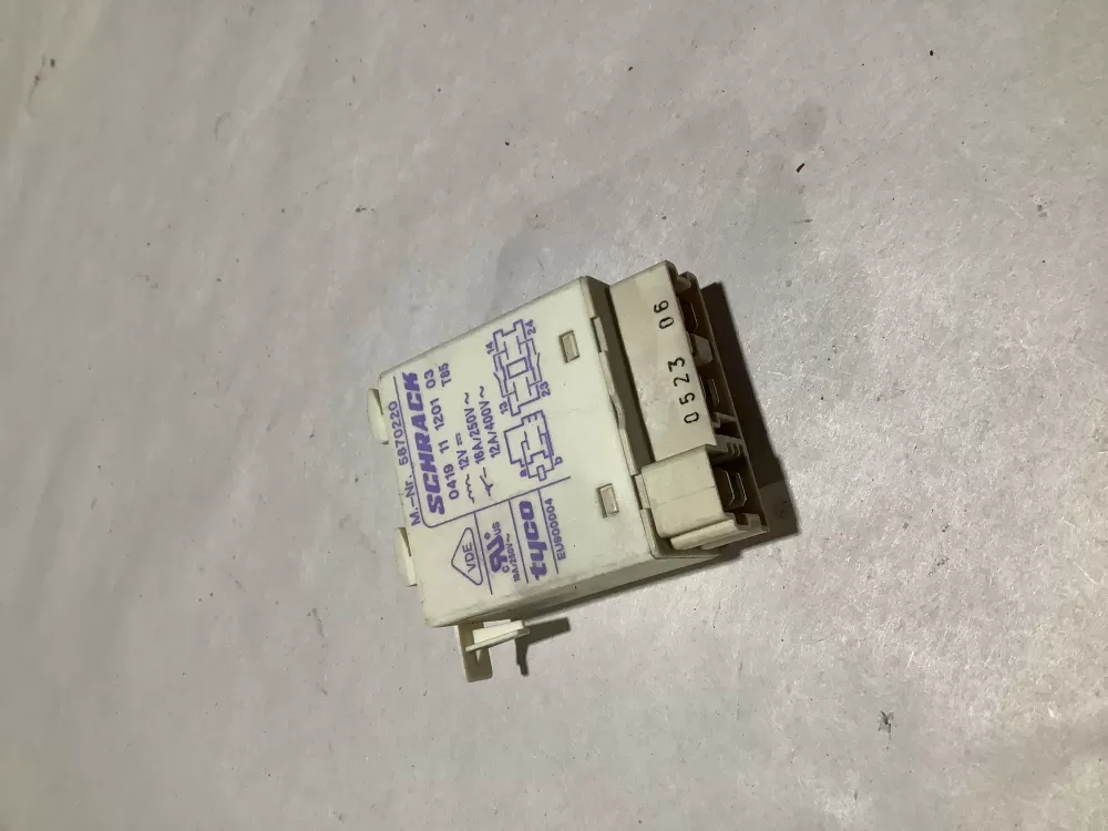 Miele 5870220 Dishwasher Heating Element Relay AZ119045 | Sl201