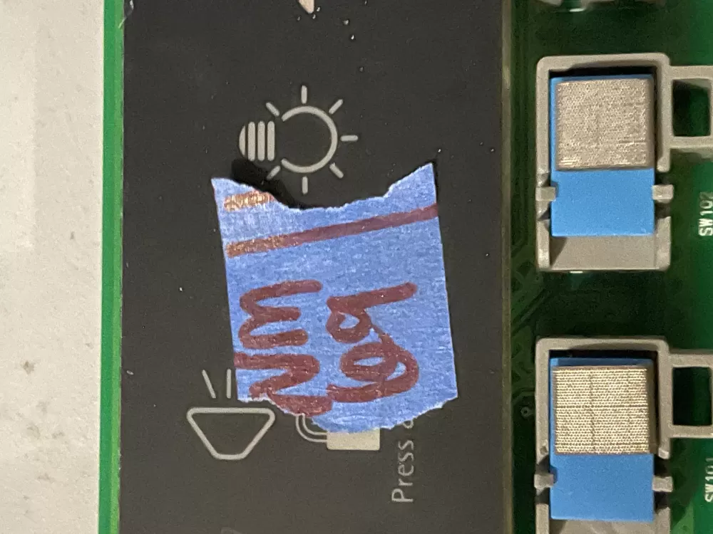 LG Kenmore 6871JB1439B Refrigerator Control Board Dispenser AZ34535 | Wm69