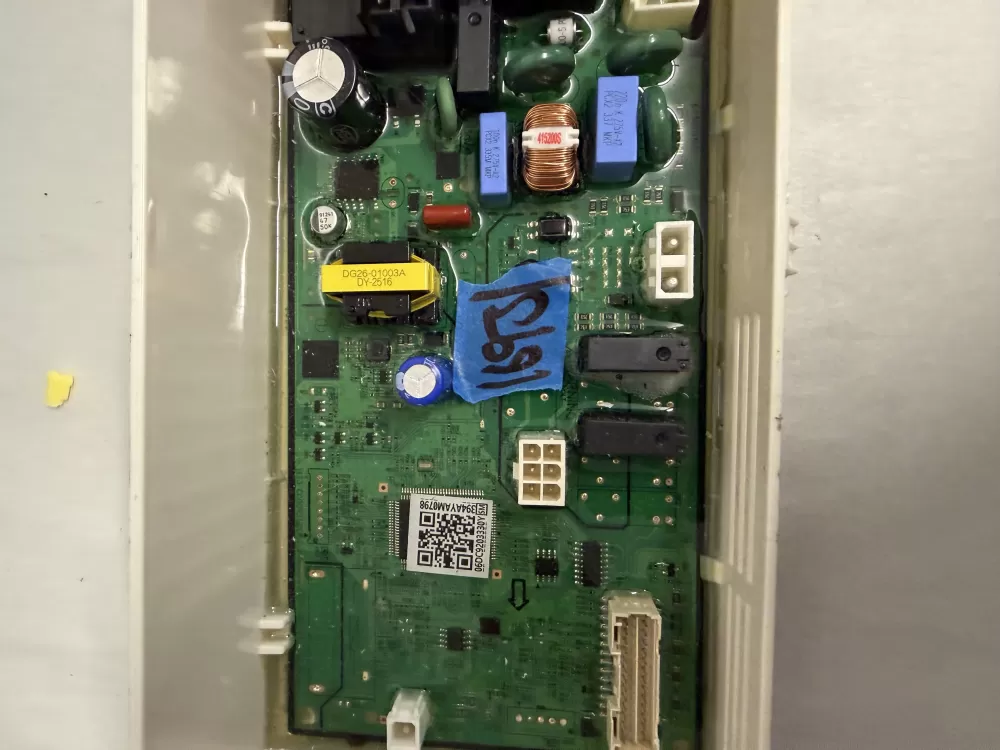 Samsung DC92 03601V Dryer Control Board AZ222947 | KM1693