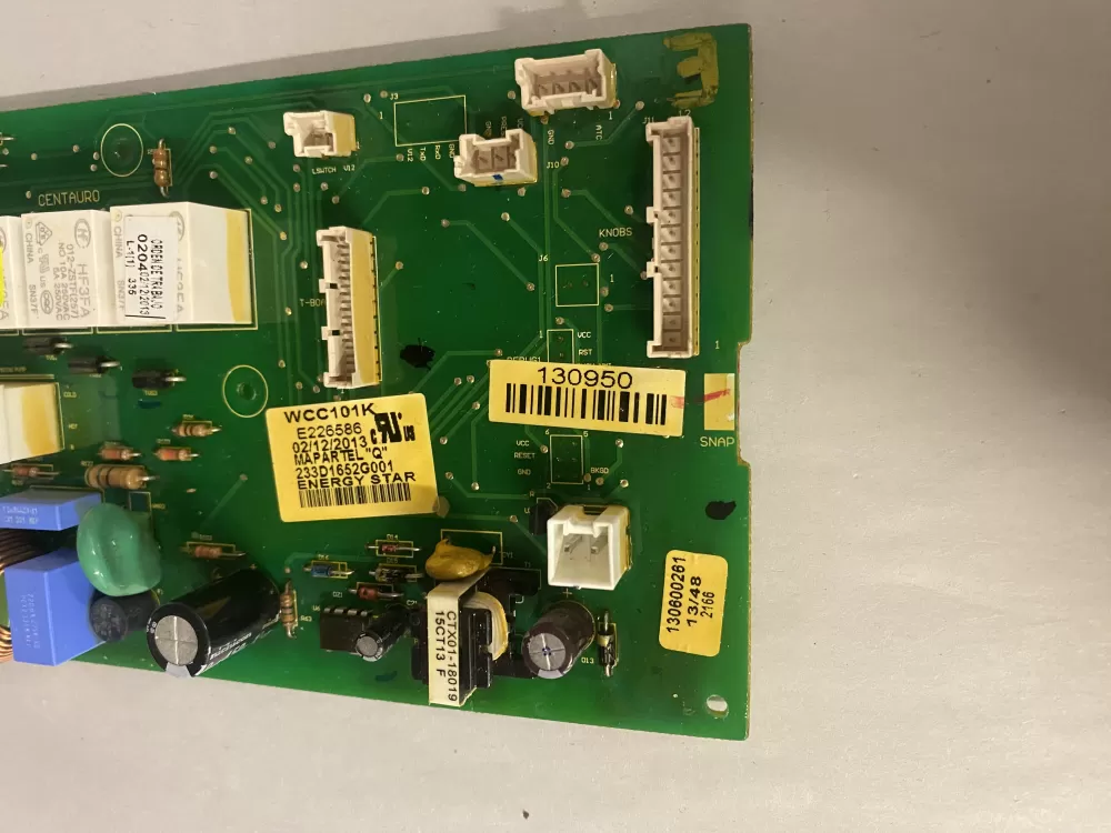 GE Hotpoint 233D1652G001 Washer Control Board AZ218786 | BK1114