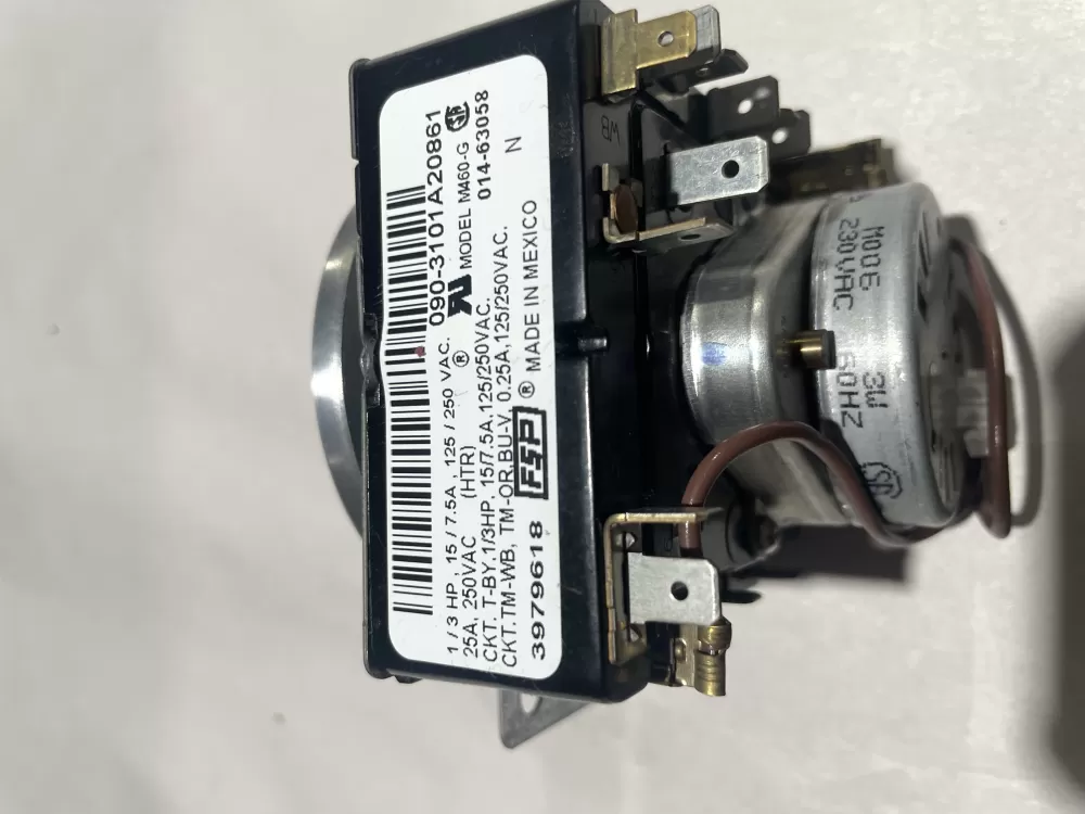 Whirlpool Amana Admiral AP6009056 3979618 3979618R Dryer Timer AZ127048 | Wm1957