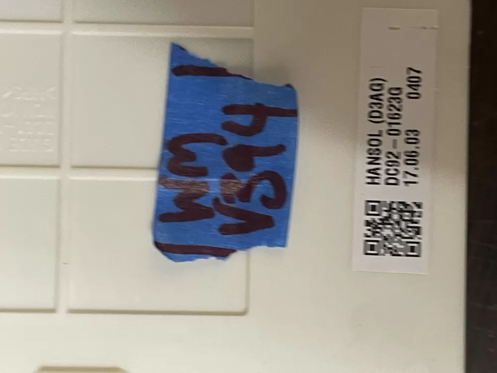 Samsung DC92 01623G Washer Control AZ39817 | Wmv394