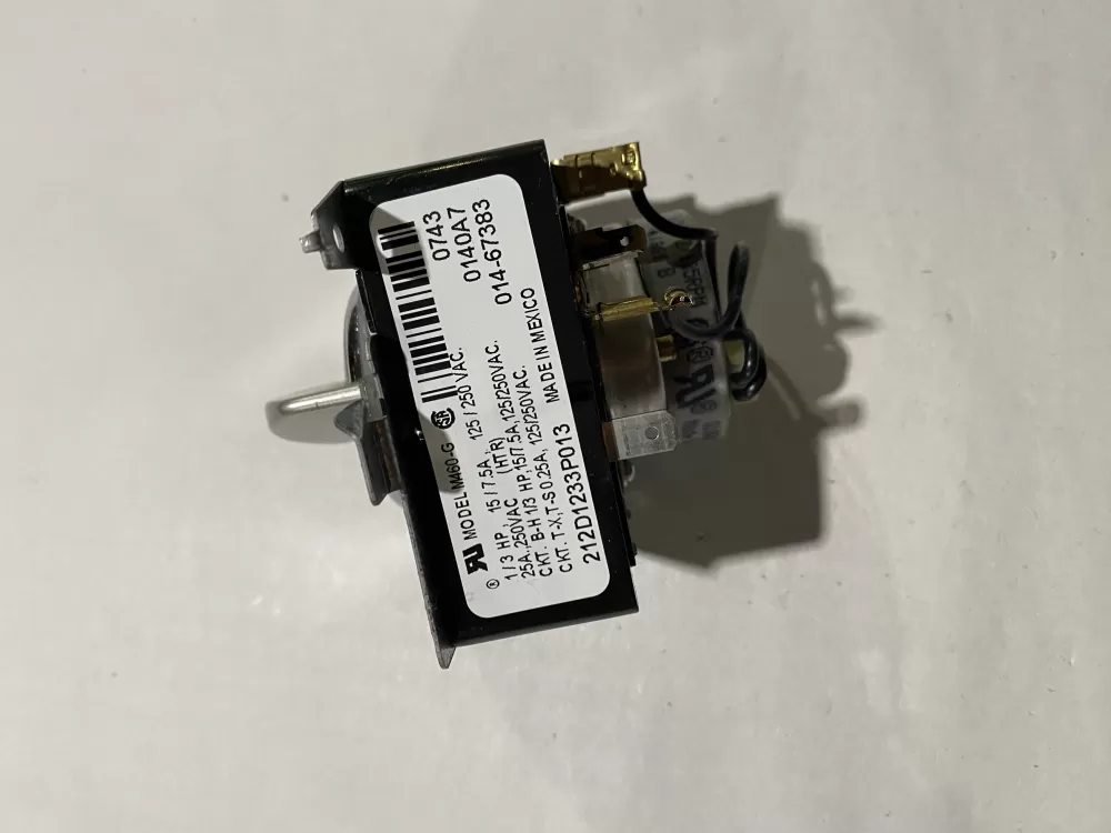 GE 212D1233P013 WE4M365 Dryer Timer