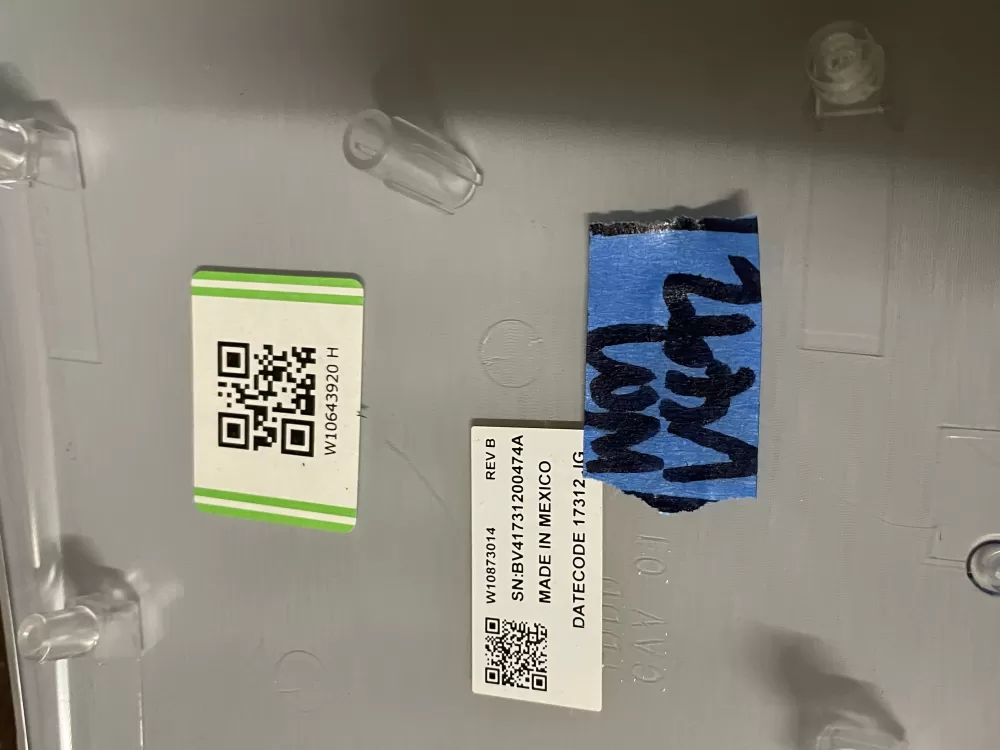 Kenmore W10793508 W10643918 Dryer Control Board Panel AZ56728 | Wmv492