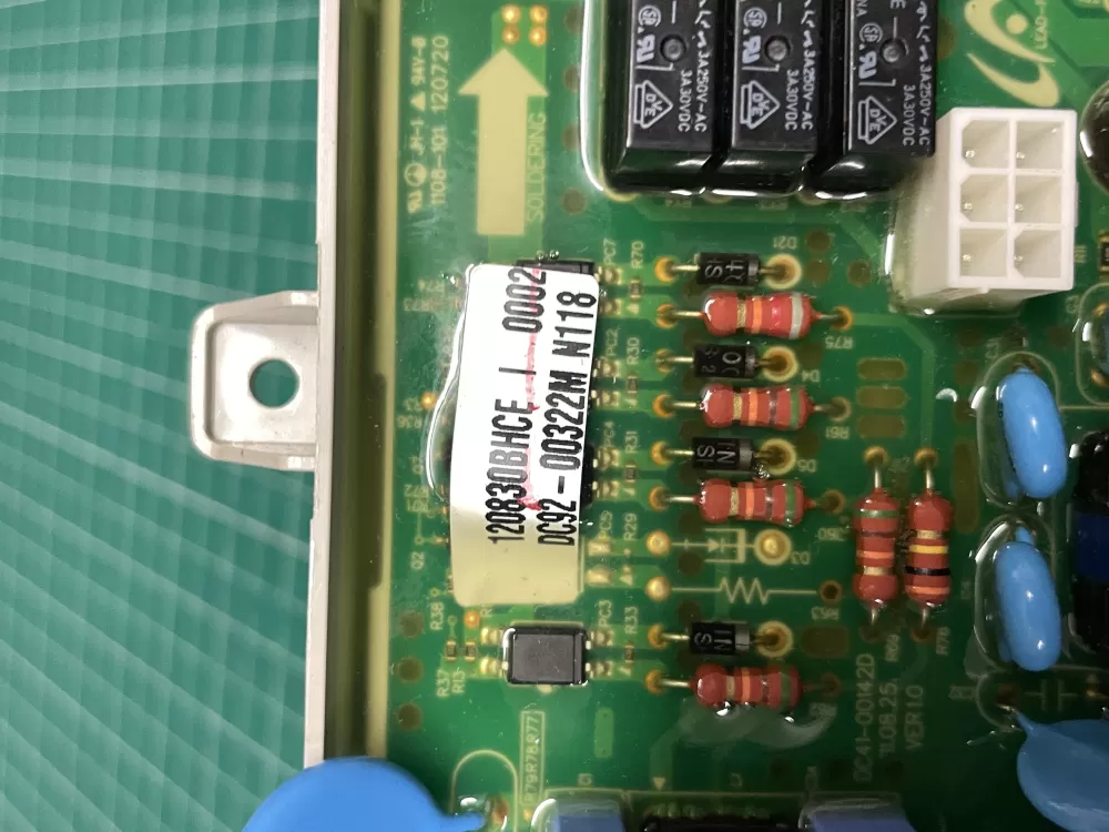 Samsung DC92 00669J Dryer Control Board AZ210378 | Wm2108
