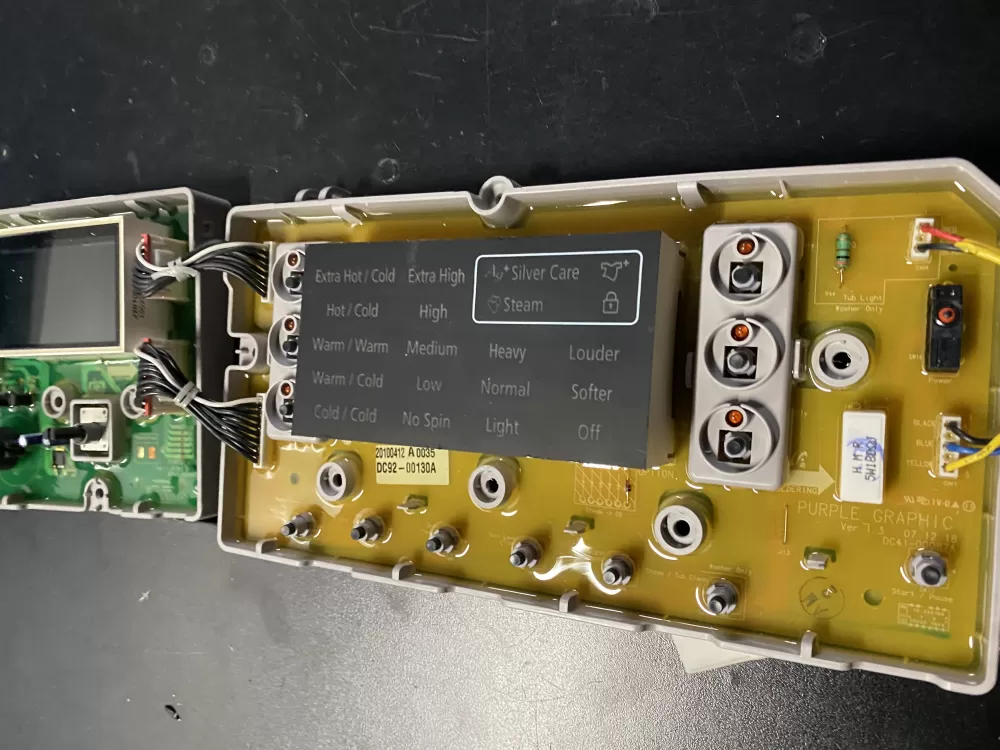 Samsung DC92-00130A Washer Control Board