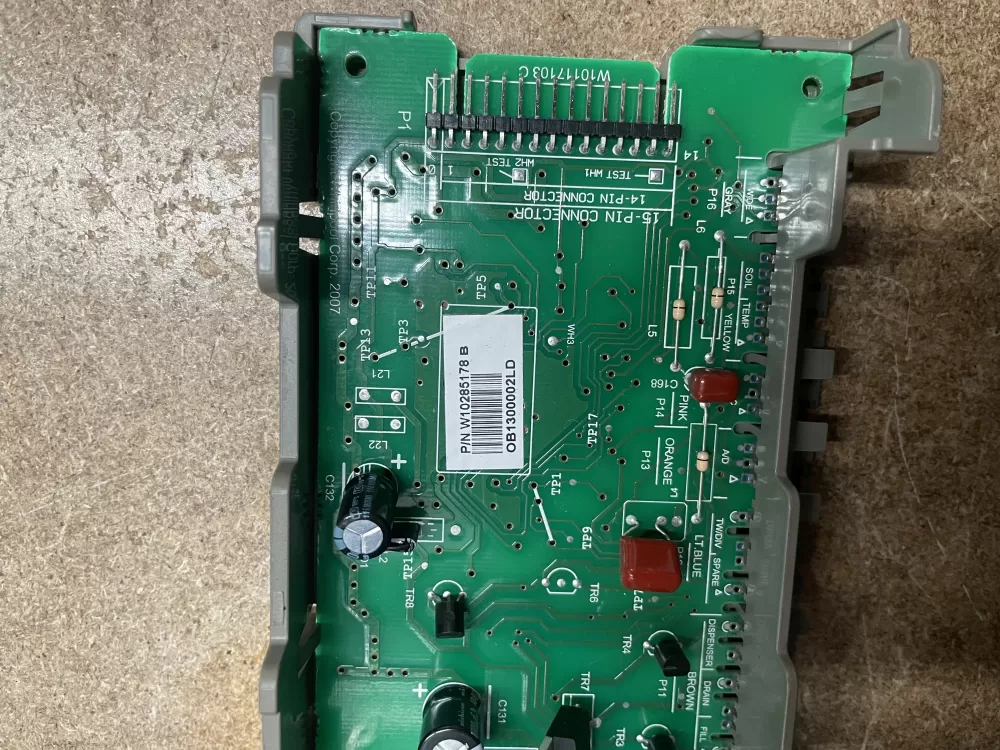Whirlpool KitchenAid W10056352 Dishwasher Control Board AZ3574 | KM1470