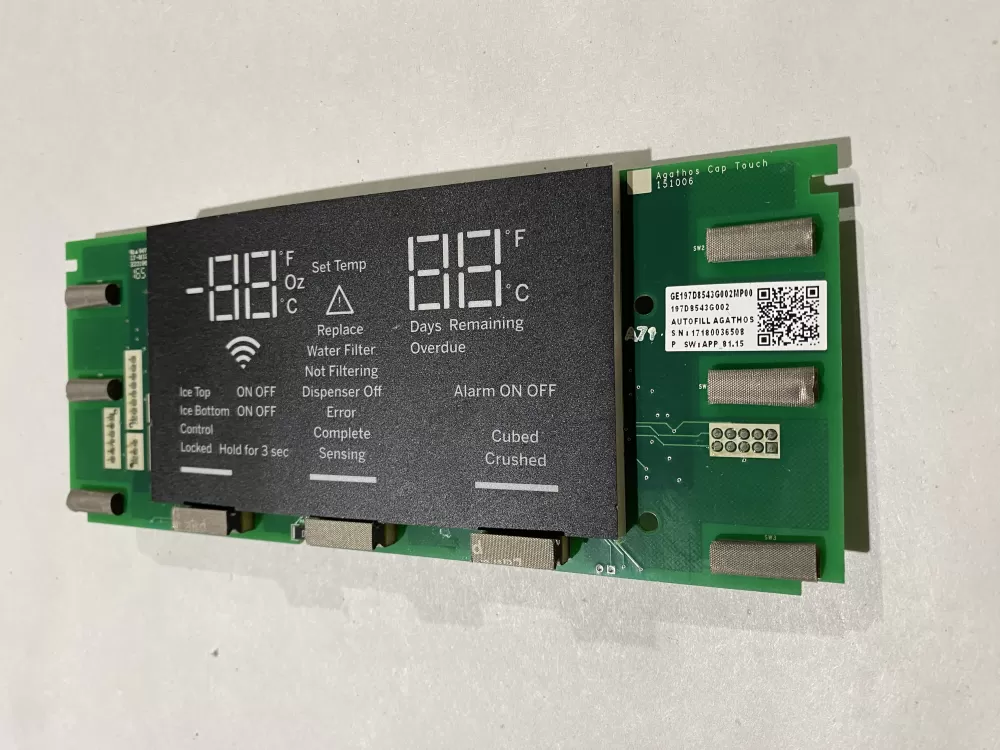 GE 200D5948P011 Refrigerator Display UI Control Board