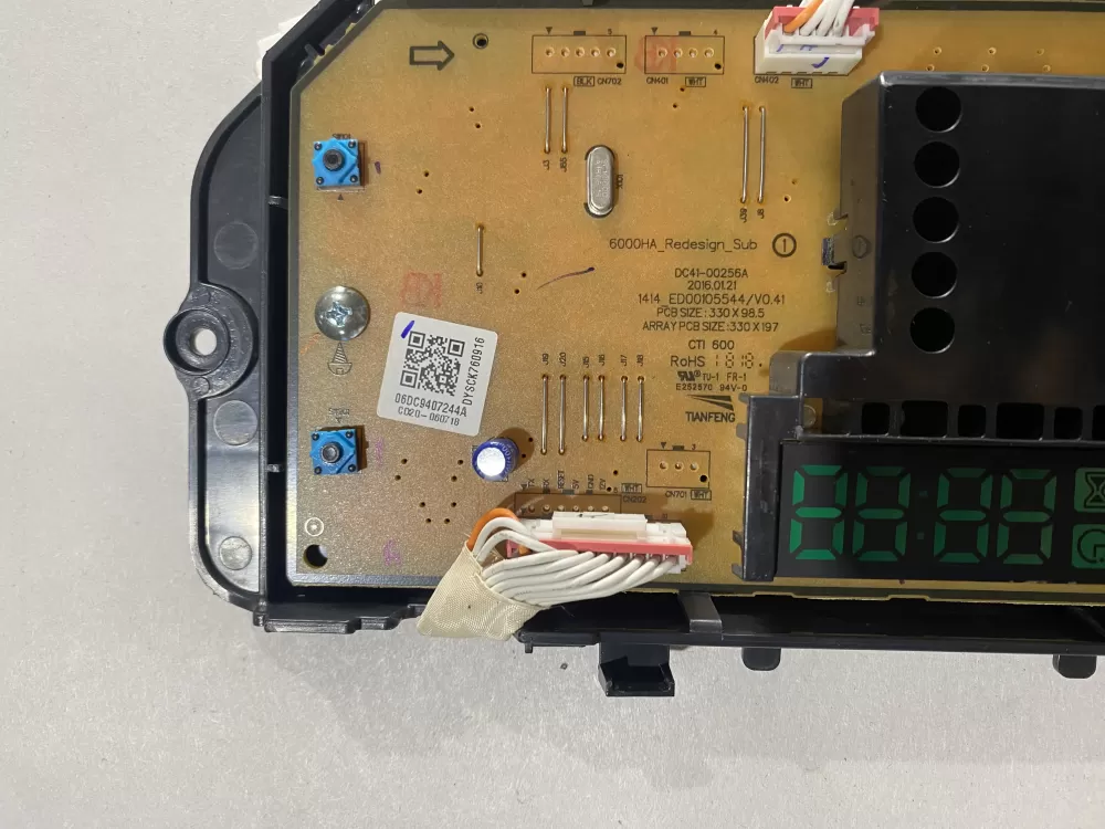 Samsung DC92-01802Q DC94-07244A Washer Control Board AZ111672 | BKV660