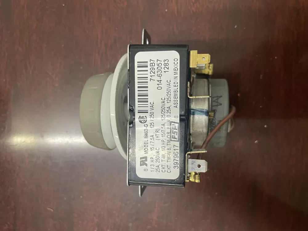 Whirlpool Kenmore Maytag Roper Amana Inglis Admiral WP3979617 AP6009055 3979617 8299782 921240 PS11742197 Dryer Timer