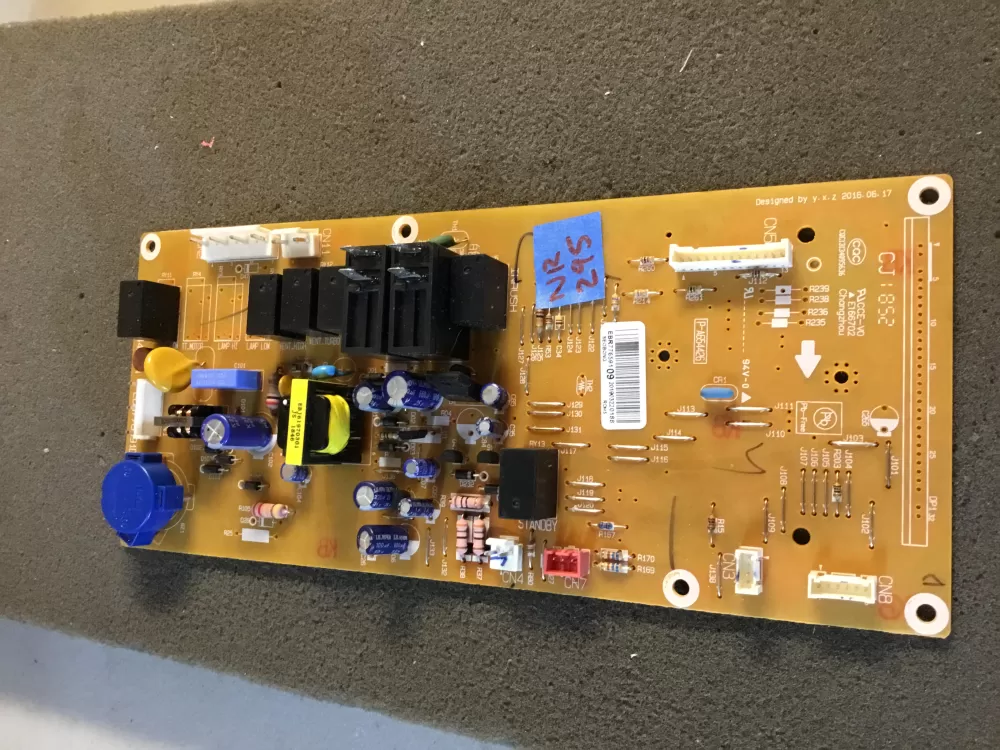 LG EBR77659109 Microwave Control Board AZ105387 | NR295