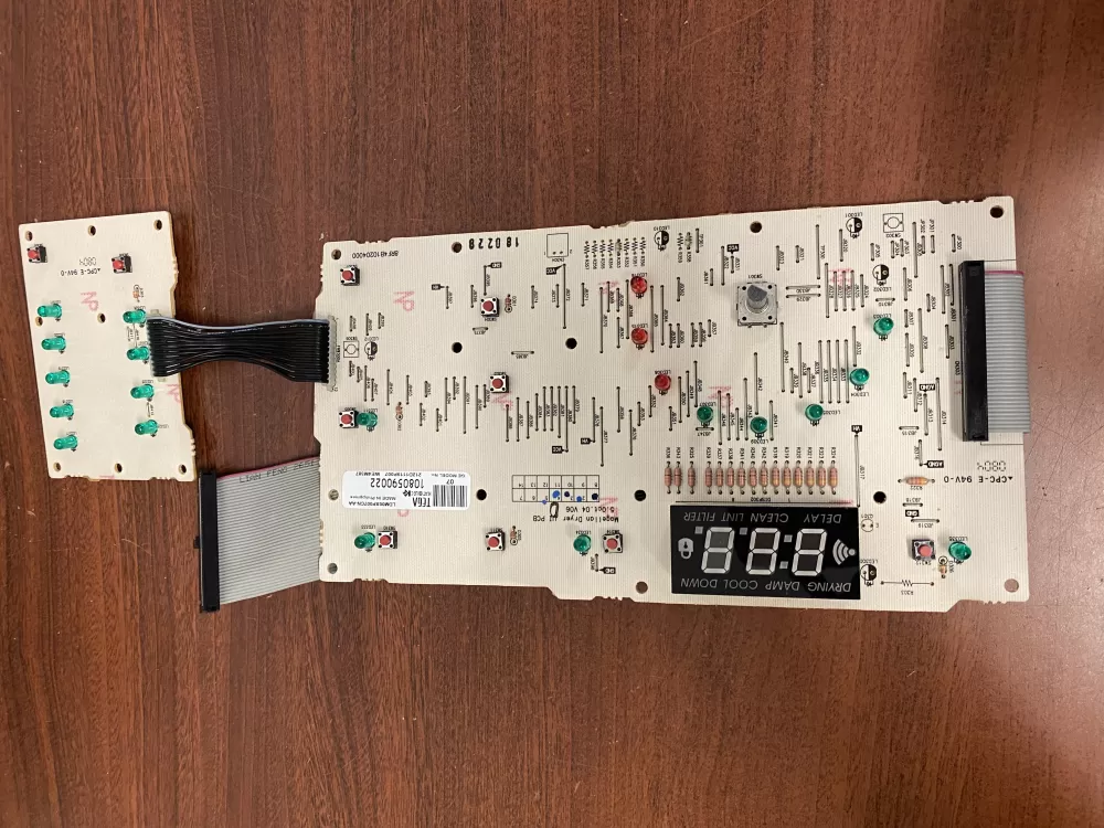 GE 212D1119P007 WE4M387 Dryer Control Board AZ49684 | BK1813