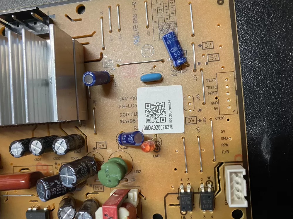Samsung DA92-00763M Refrigerator Control Board Inverter