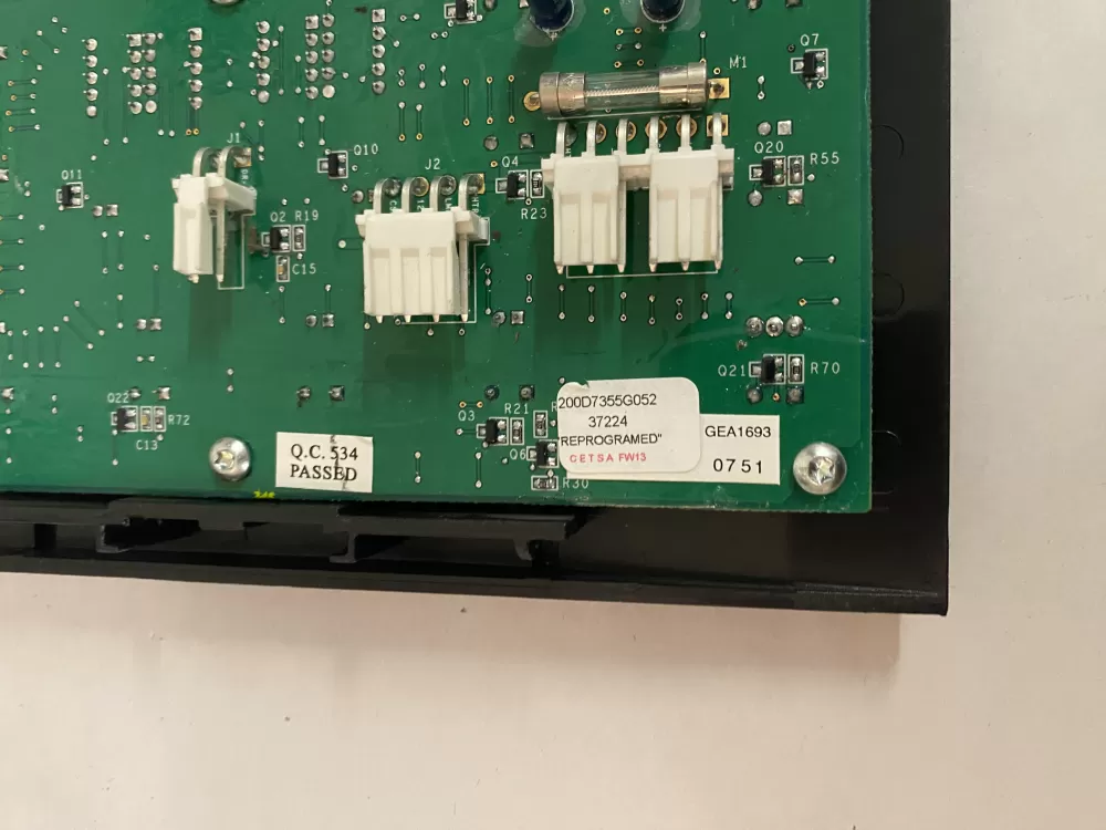 GE 200D7355G052 WR55X10802 Refrigerator Control Board AZ199360 | BK2785