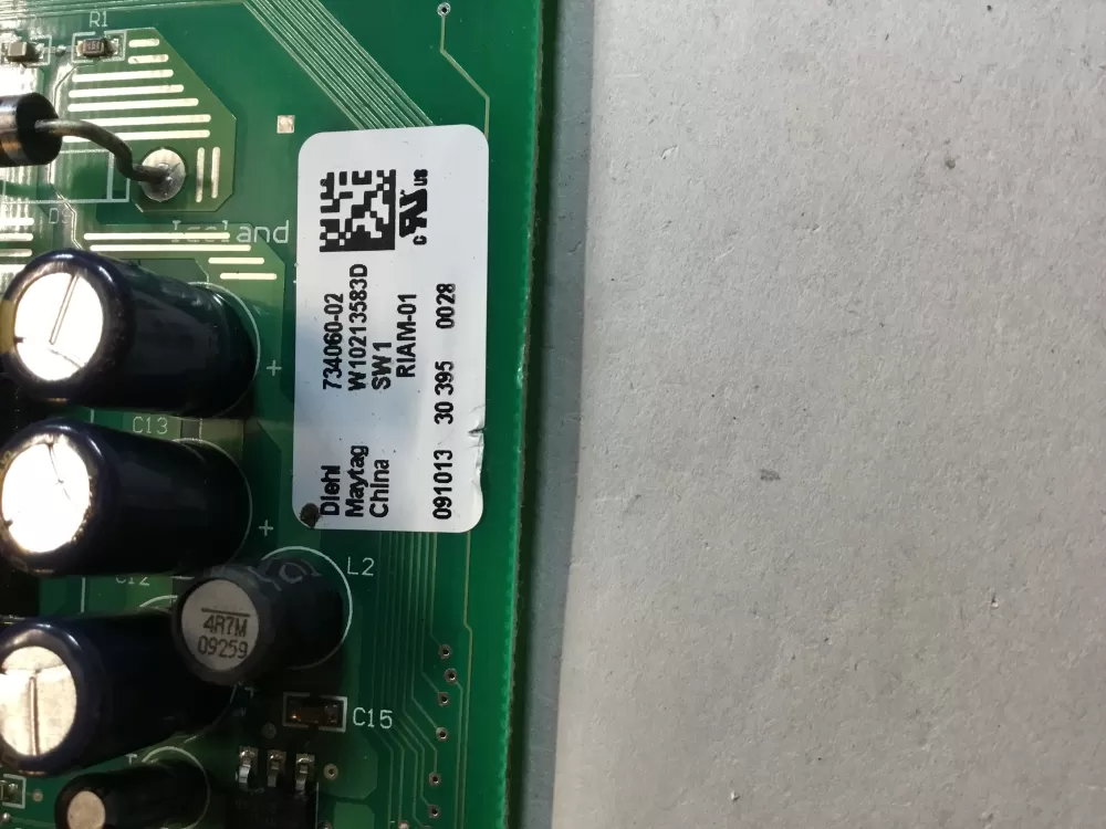 Whirlpool W10213583D Refrigerator Control Board AZ98282 | 1967