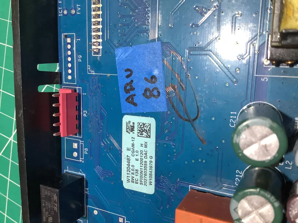 Whirlpool Maytag Amana W11204487 Range Control Board AZ178896 | ARV86