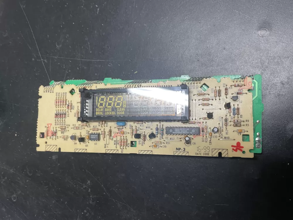 GE WB27T10272  AP3155968  911138  AH238571  EA238571  PS238571  WB27T10065  WB27T10066  WB27T10273 Oven Display UI Control Board