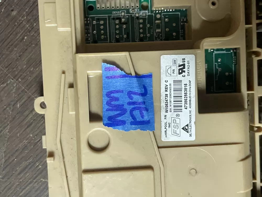 Whirlpool W10834738 W10876147 Dishwasher Control Board AZ41161 | Wm1712